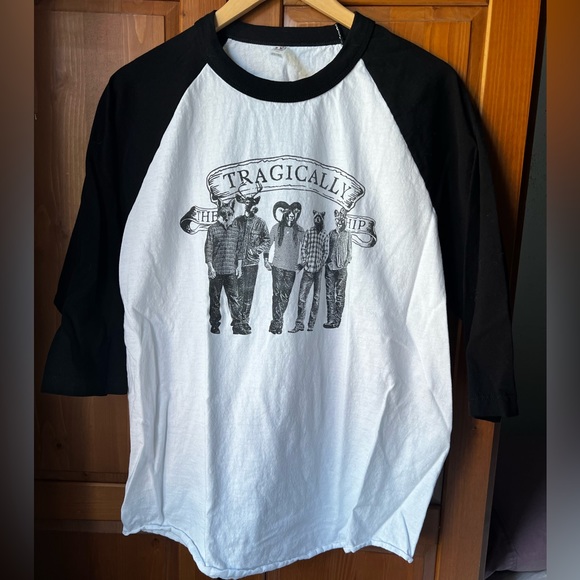 Alstyle Other - BN - Tragically Hip Raglan Graphic T Size L